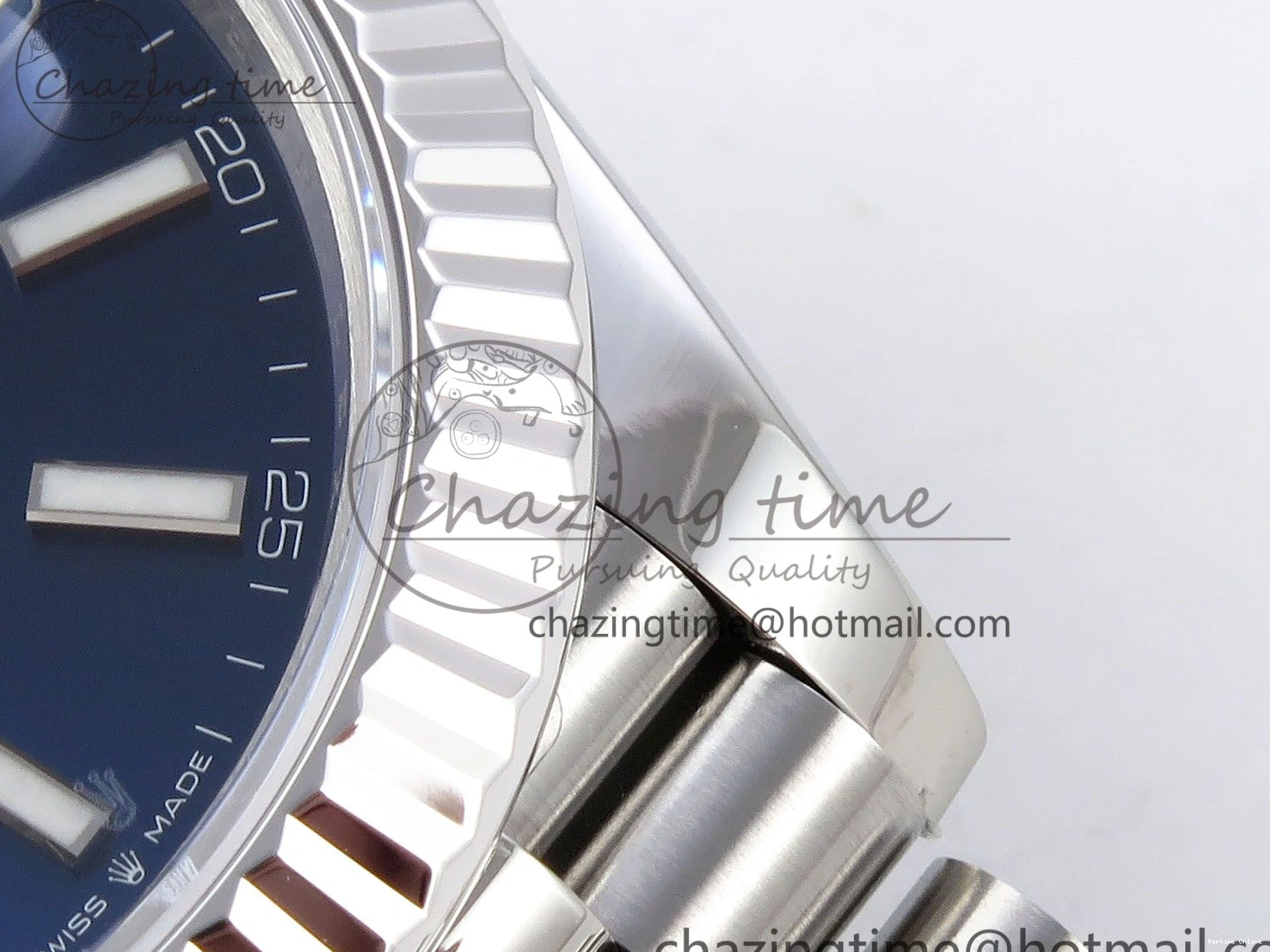 0105 Elegant DateJust 41 126334 904L SS VSF 1:1 Best Edition Blue Dial on Jubilee Bracelet VS 1327